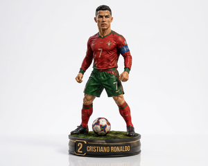 Cristiano Ronaldo | Portugal | Premium 3D Solid Collectible Figure