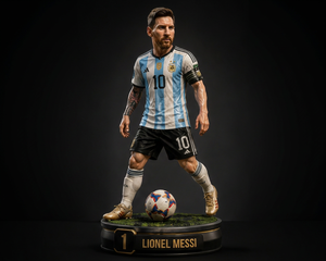 Lionel Messi | Argentina | Premium 3D Solid Collectible Figure