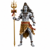 Lord Shiva Majestic | 3D Solid Figure | Made With Resin