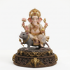 Premium Lord Ganesha Collectible Figure – Mouse Vahana & Ornate Base