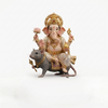 Premium Lord Ganesha Collectible Figure – Mouse Vahana & Ornate Base