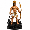 Lord Hanuman Archer Avatar | Premium 3D Collectible With Stone Base