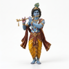 Lord Krishna Venugopal | Premium 3D Flute Figure With Lotus Base