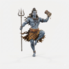 Lord Shiva Nataraja | Premium 3D Dancing Shiva Figure | Resin Collectible